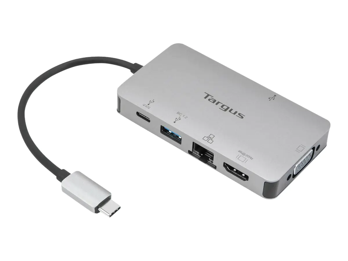 Targus - Dockingstation - USB-C 3.2 Gen 1 / Thunderbolt 3 - VGA, HDMI - 1GbE