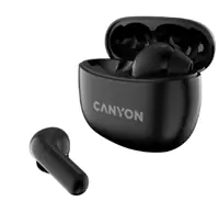 Canyon Bluetooth Headset TWS-5 In-Ear/Stereo/BT5.3 black retail - Headset - Stere