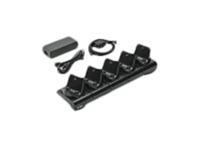 Zebra 5-Slot Docking Charger - Docking Cradle (Anschlußstand) - für ZQ300 Series