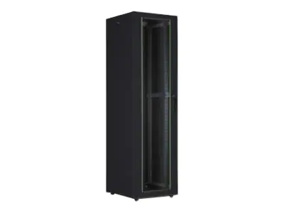Digitus Unique - Schrank Netzwerkschrank - Schwarz, RAL 9005 - 42HE - 48.3 cm (19")