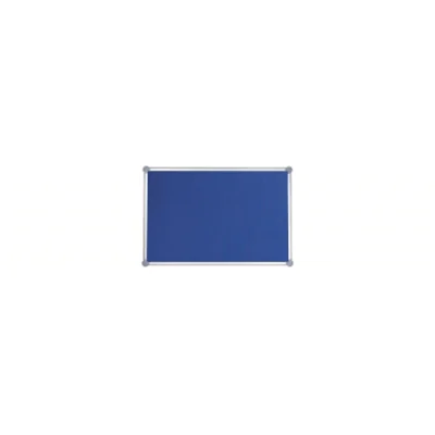 MAUL Pinnwand MAULpro 2000 Maße der Oberfläche: 150 x 100 cm (B x H) Wandhalterungen, Schrauben, Dübel Textil Material des Rahmens: Aluminium, eloxiert blau