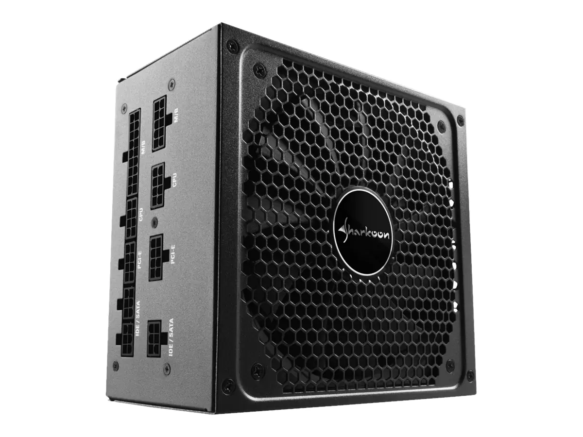 Sharkoon SilentStorm Cool Zero 650 - Netzteil (intern) - ATX12V 2.4 - 80 PLUS Gold - Wechselstrom 110/230 V - 650 Watt - aktive PFC - Schwarz
