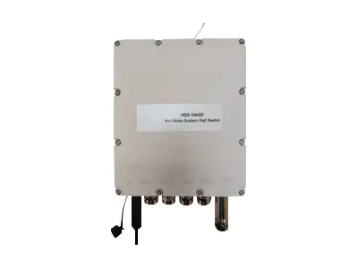 Microchip PDS-104GO - Switch - managed - 4 x 10/100/1000 (PoE) + 1 x SFP - PoE (150 W)