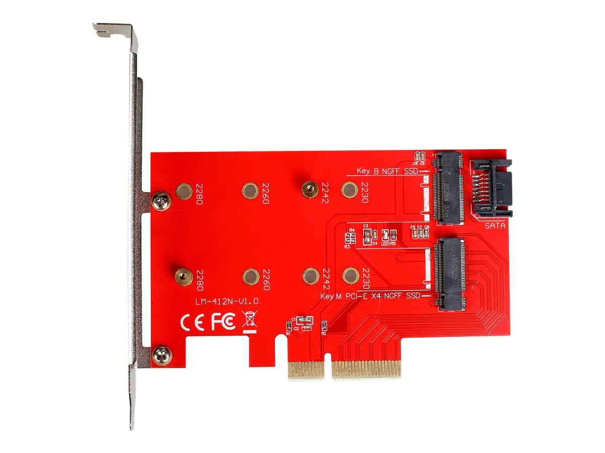 i-tec Speicher-Controller - M.2 - M.2 Card / SATA 6Gb/s Low-Profile