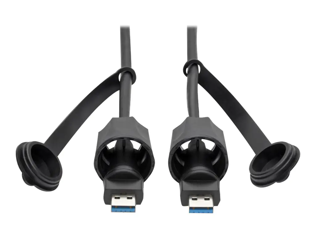 Eaton Tripp Lite Series USB 3.0 SuperSpeed A to A M/M Cable, Industrial - IP68, Shielded, 6 ft. (1.83 m) U325-006-IND