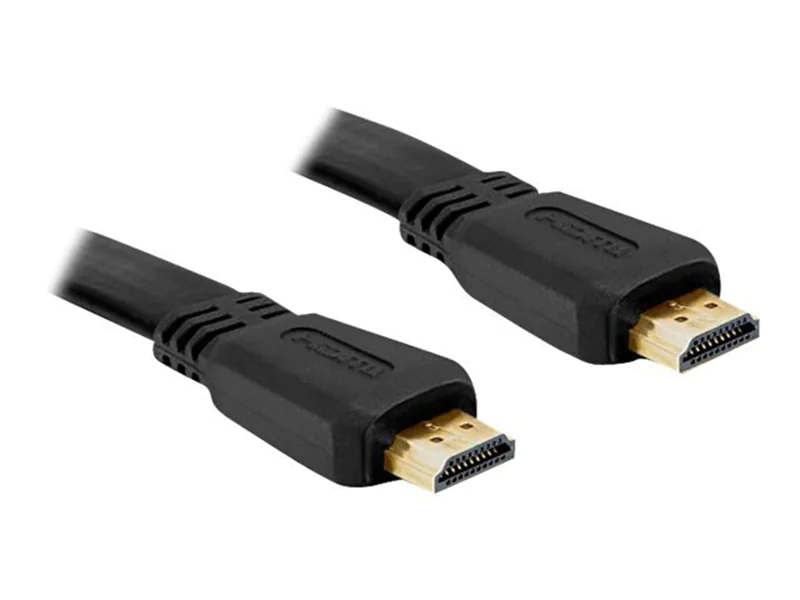 Delock High Speed HDMI with Ethernet - HDMI-Kabel mit Ethernet - HDMI männlich zu HDMI männlich - 3 m