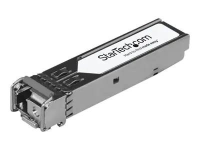 StarTech 10057H-ST Transceiver Modul (Extreme Networks 10057H kompatibel, 1 Gbit/s, 10 km, Single Mode, 1000Base-BX Downstream) - SFP (Mini-GBIC)-Transceiver-Modul (gleichwertig mit: Extreme Networks 10057H) - GigE - 1000Base-BX-U - LC Single-Modus - bis