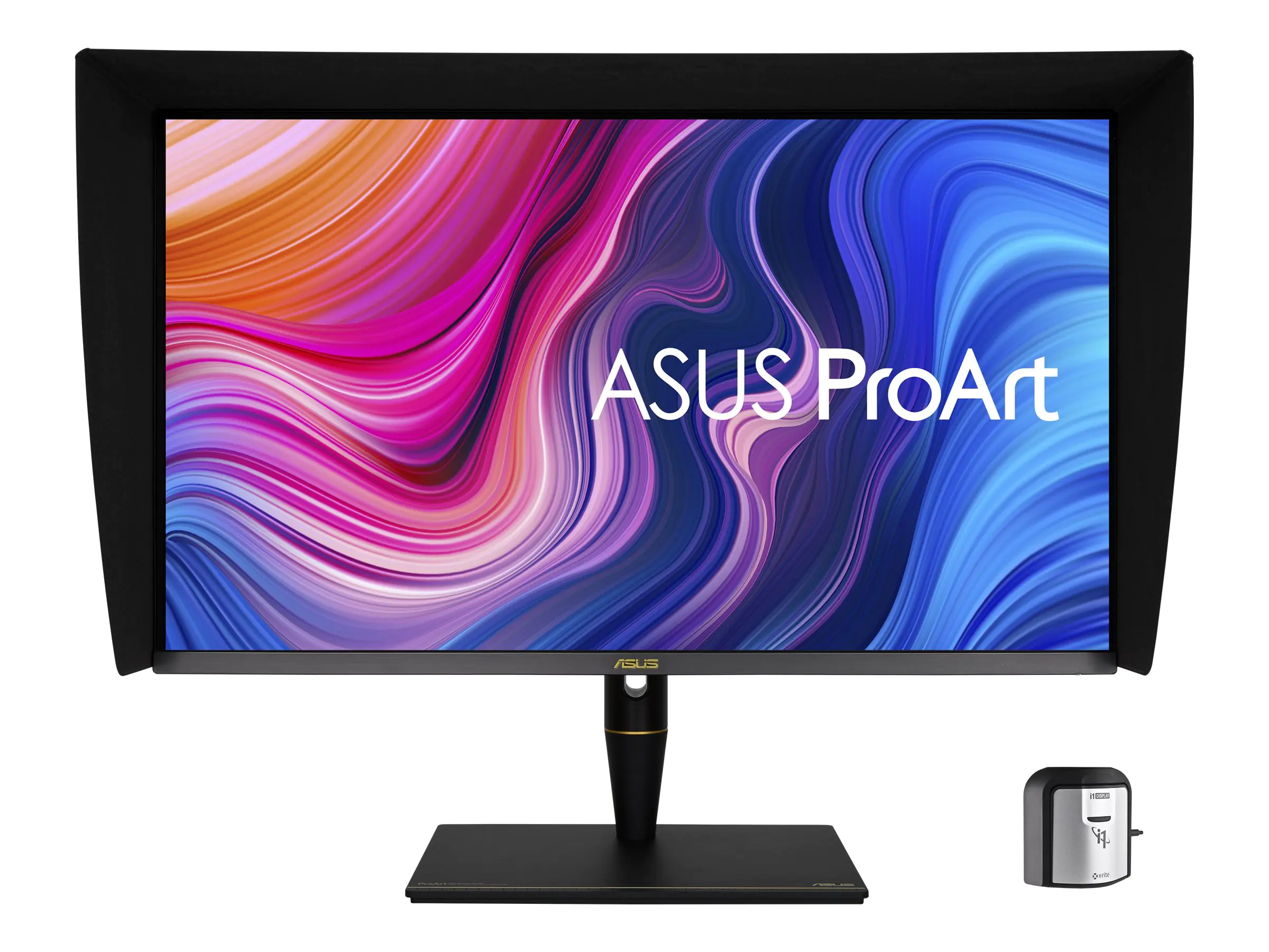 ASUS ProArt PA32UCX-PK - LED-Monitor - 81.28 cm (32") - 3840 x 2160 4K @ 65 Hz - IPS - 1200 cd/m² - 1000:1 - HDR10 - 5 ms - 3xHDMI, DisplayPort, Thunderbolt 3 - Lautsprecher - Schwarz - mit X-Rite i1 Display Pro
