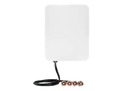 LANCOM AirLancer ON-QT90 - Antenne - Sektor - Wi-Fi - 7 dBi (für 2,4 GHz), 7 dBi (für 5 - 6 GHz) - ungerichtet - außen, Wandmontage möglich, Stangenbefestigung - Hellgrau - für LANCOM OX-6402