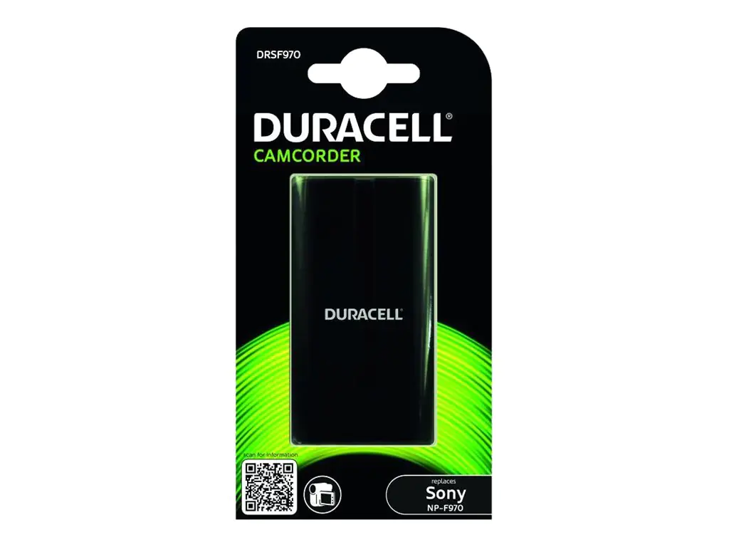 Duracell - Batterie - Li-Ion - 7800 mAh - für Sony CVX-V18, DSR-PD150, PD170; Handycam CCD-TRV78, TRV87, TRV88, TRV95, TRV98, TRV99