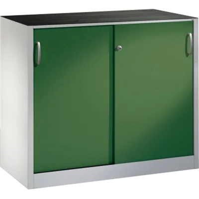 C+P Werkzeugschrank 205609S10073 Schiebetür 1000x1200x500mm lgr/rgn