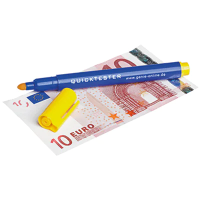 GENIE® Geldscheinprüfstift Quicktester EUR, USD, GBP, CHF 1,5mm