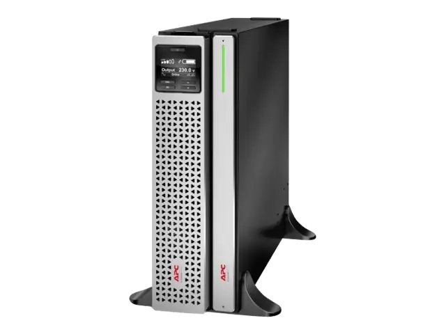 APC Smart-UPS SRT 2200VA RM - USV (in Rack montierbar/extern) - Wechselstrom 220/230/240 V - 1.98 kW - 2200 VA - RS-232 - Ausgangsanschlüsse: 8 - PFC - 3U - Schwarz