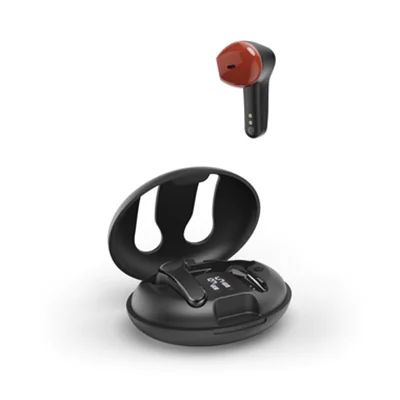 Hama Kopfhörer Spirit Unchained In-Ear Smartphone 10m Akku inkl. Ladebox, USB-C Ladekabel schwarz