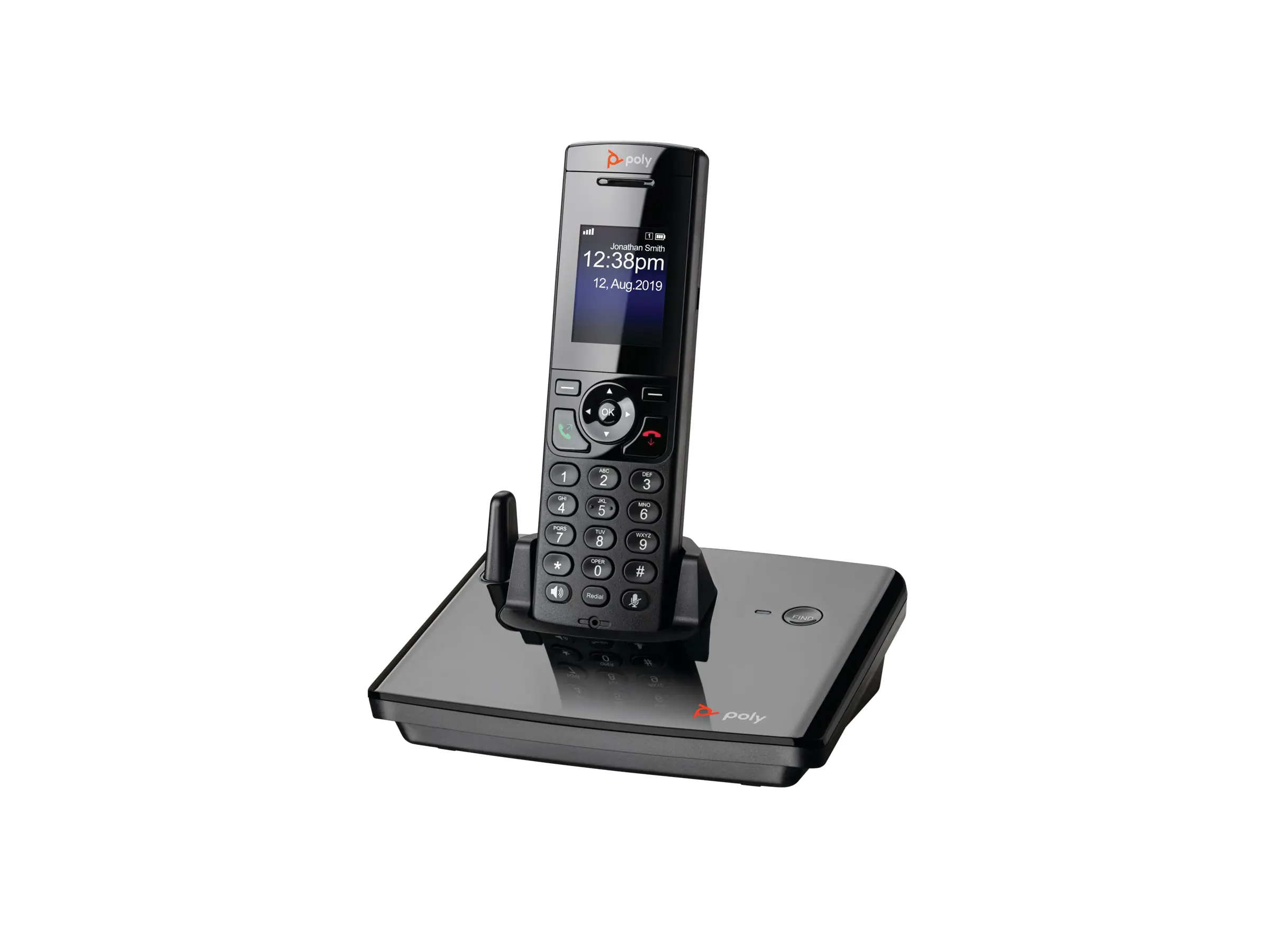 Poly HP Poly VVX D230 - Schnurloses Erweiterungshandgerät