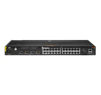 HPE Aruba 4100i - Switch - 20 x 10/100/1000 (PoE Class 4) + 4 x 10/100/1000 (PoE Class 6) + 4 x SFP+ - an DIN-Schiene montierbar - PoE Class 4 / PoE Class 6