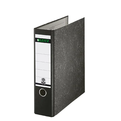 Leitz Ordner 180Grad 10700000 DIN A4 80mm Pappe schwarz