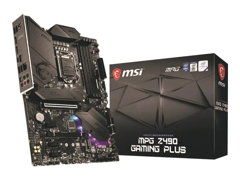 MSI MPG Z490 GAMING PLUS - Mainboard - ATX 7C75-007R