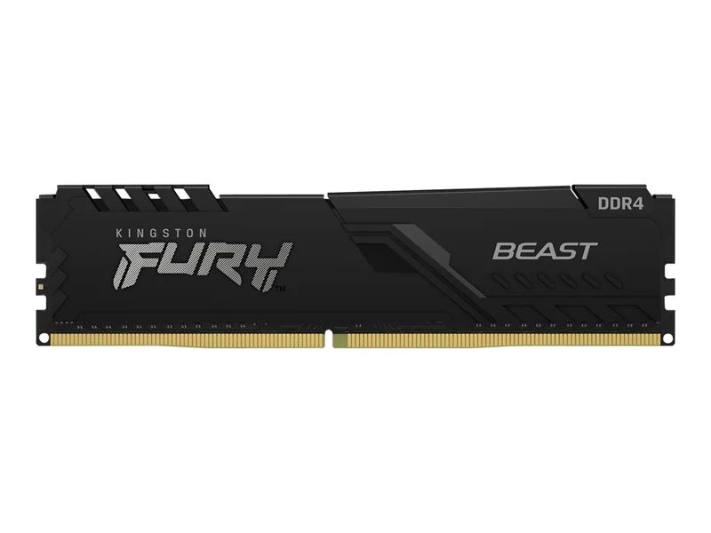 Kingston FURY Beast - DDR4 - Kit - 64 GB: 2 x 32 GB - DIMM 288-PIN - 3200 MHz / PC4-25600 - CL16 - 1.35 V - ungepuffert - non-ECC - Schwarz
