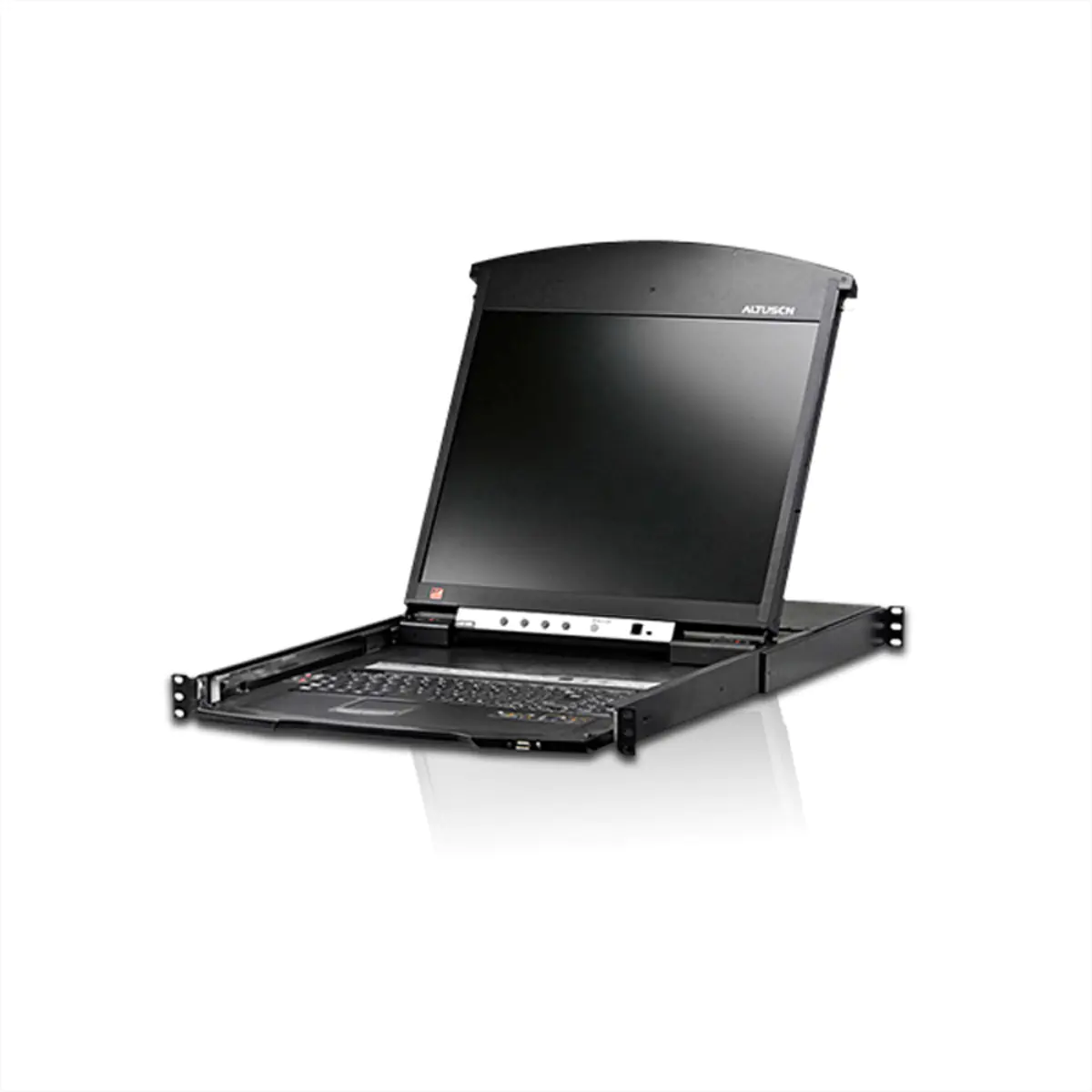 ATEN LCD CAT5e/6 KVM Over IP Altusen 19i Cat5e /6KVM - KVM-Umschalter - 16-Port