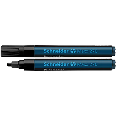 Schneider Lackmarker Maxx 270 127001 1-3mm Rundspitze schwarz