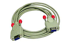 Lindy - Nullmodemkabel - DB-9 (W) zu DB-9 (W) - 5 m