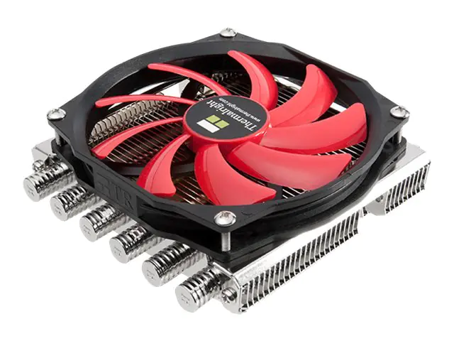Thermalright AXP-100RH - Prozessor-Luftkühler - (für: LGA775, LGA1156, AM2, AM2+, LGA1366, AM3, LGA1155, LGA2011, FM1, FM2, LGA1150, FM2+, LGA2011-3, LGA1151, LGA2066) - 101 mm - schwarz und rot