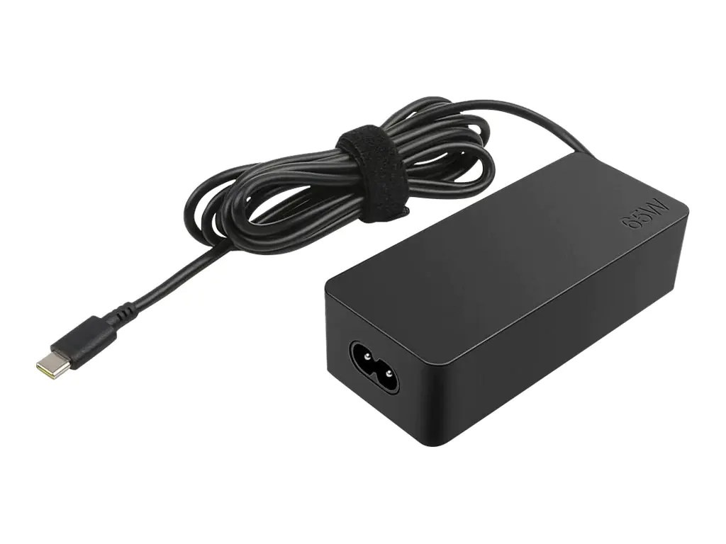 Lenovo 65W Standard AC Adapter (USB Type-C) - Netzteil - Wechselstrom 100-240 V - 65 Watt - für ThinkPad P14s Gen 2; T15 Gen 2; X1 Titanium Yoga Gen 1; X1 Yoga Gen 6; X13 Gen 2