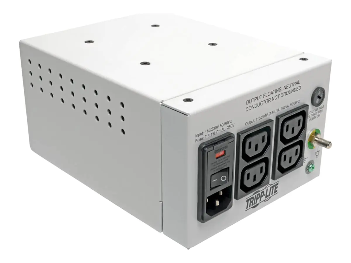 Tripp Eaton Tripp Lite Series Isolator Series Dual-Voltage 115/230V 300W 60601-1 Medical-Grade