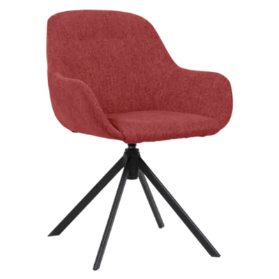 Paperflow Drehsessel SIRA 69 x 84 x 67 cm (B x H x T) 120kg 100 % Polyester rot