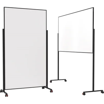 magnetoplan® Whiteboard Design Vario Maße der Oberfläche: 100 x 180 cm (B x H) Tafel magnethaftend beidseitig beschreibbar Stahl lackiert weiß