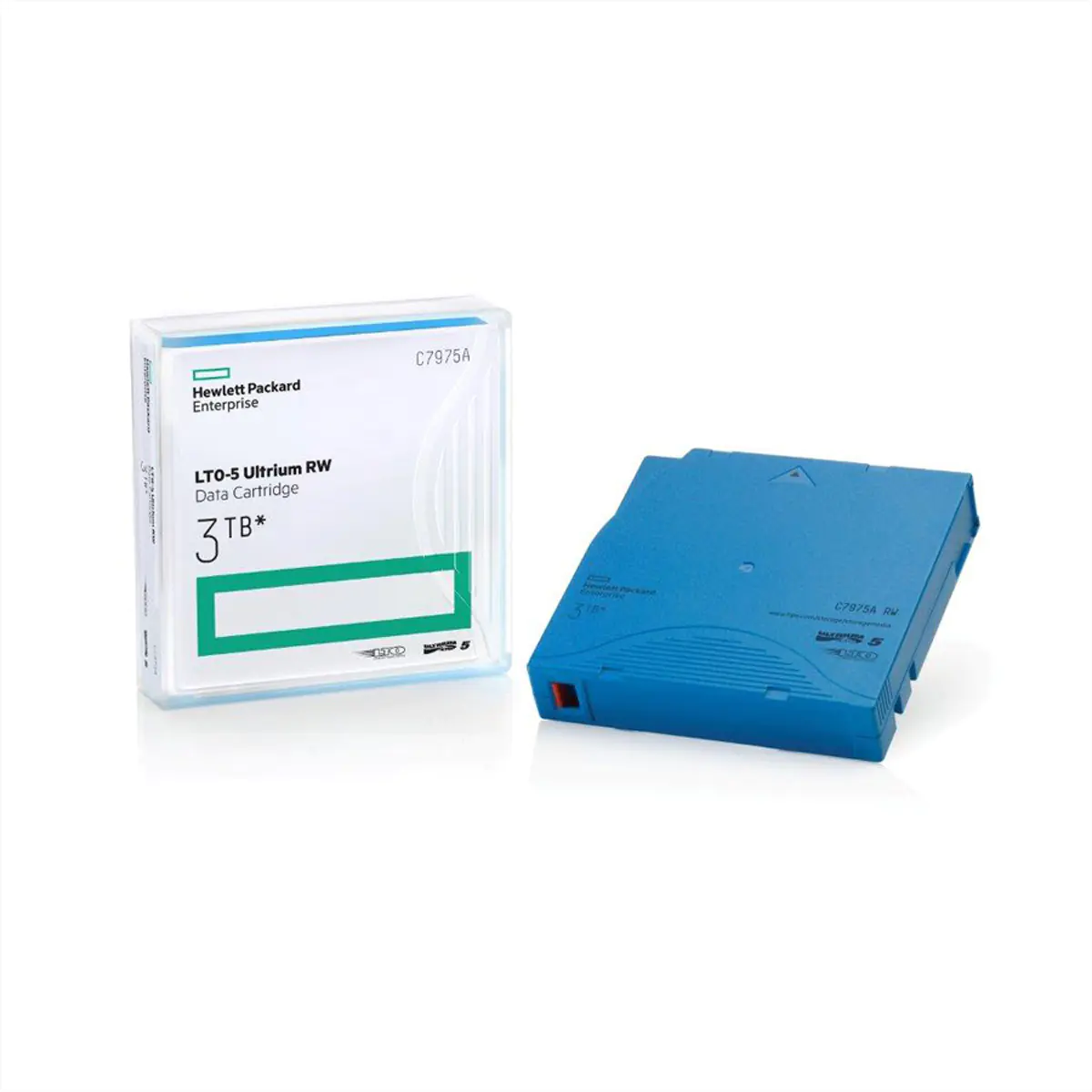 HPE LTO-5 Ultrium 3TB RW Data Cartridge, Leeres Datenband, LTO, 1,5 TB, 3 TB, 1000000 Durchgang/Durchgänge, 30 Jahr(e) C7975A
