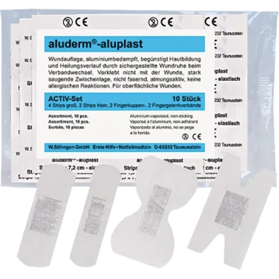 aluderm® Pflaster aluplast weiß 10 St./Pack.