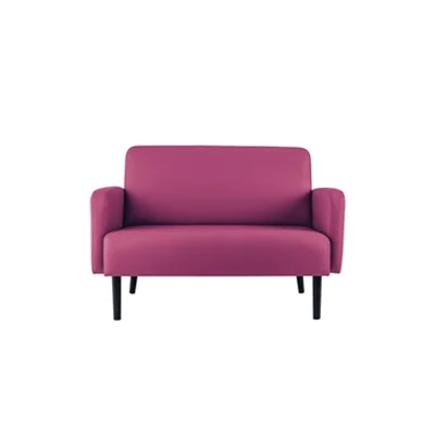 Paperflow Sofa easyChair LISBOA 1.240 x 830 x 815 mm (B x H x T) Kunstleder (79 % PVC, 21 % PES) lila
