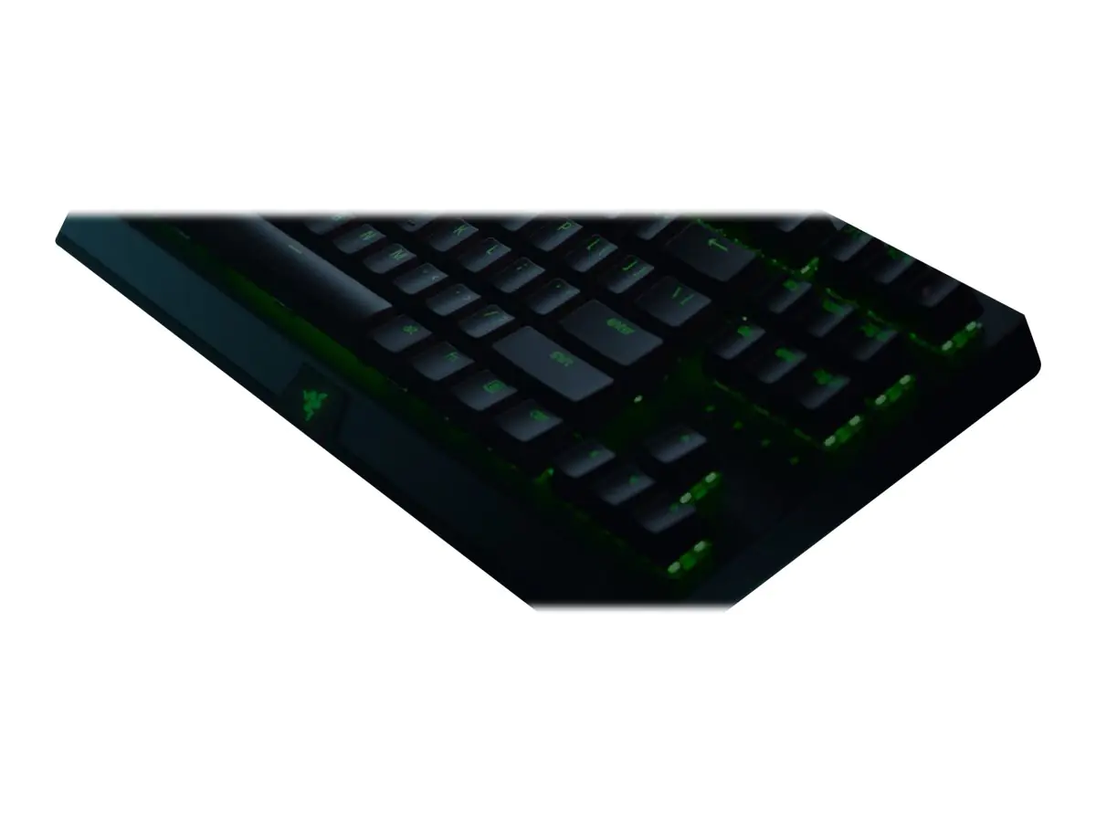 Razer BlackWidow V3 Tenkeyless - Tastatur - Hintergrundbeleuchtung - USB - Deutsch - Tastenschalter: Razer Green