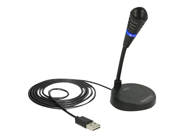 DeLOCK - Mikrofon - USB - Schwarz