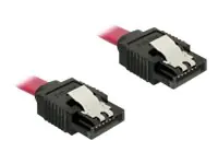 Delock Serial ATA-Kabel SATA SATA 82674 10 cm Rot