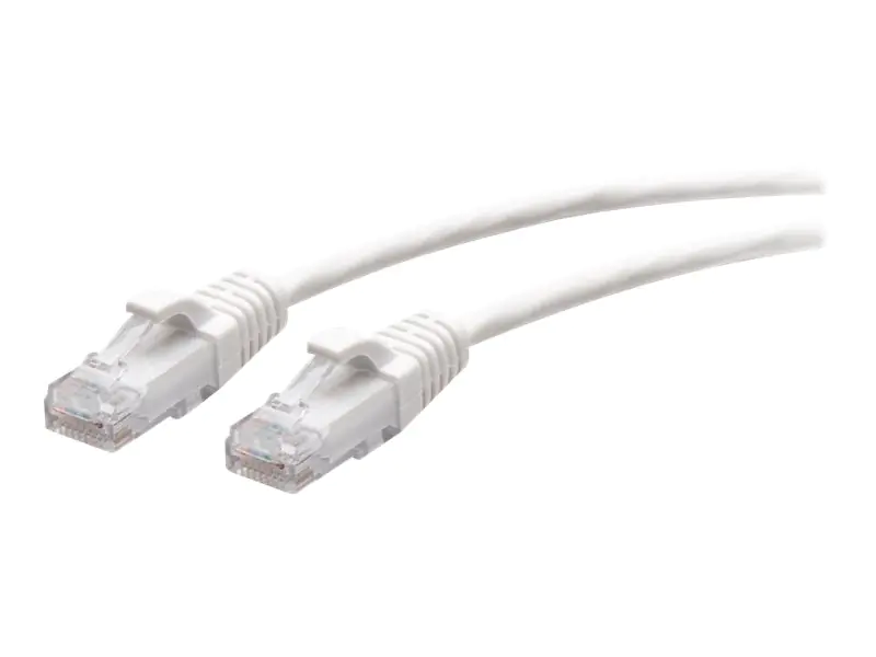 C2G 5ft (1.5m) Cat6a Snagless Unshielded (UTP) Slim Ethernet Network Patch Cable - White - Patch-Kabel - RJ-45 (M) zu RJ-45 (M) - 1.5 m - 4.8 mm - UTP - CAT 6a - geformt, ohne Haken - weiß