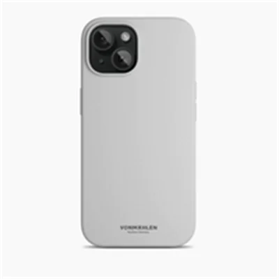 Vonmählen Eco Silicone Case for iPhone 15 Plus Light Gray