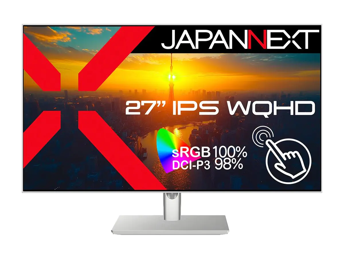 JAPANNEXT JN-IPS27WQHDR-C65W-FLD-T - LCD-Monitor - 68.6 cm (27")