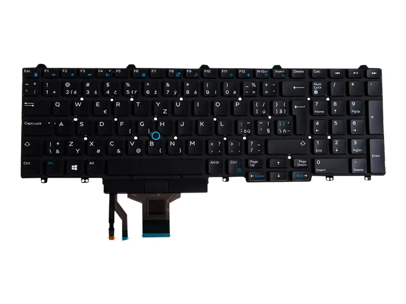 Origin Storage Dell - Ersatztastatur Notebook - mit DualPoint