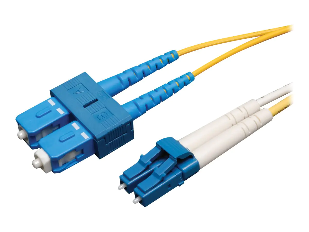 Eaton Tripp Lite Series Duplex Singlemode 9/125 Fiber Patch Cable (LC/SC)
