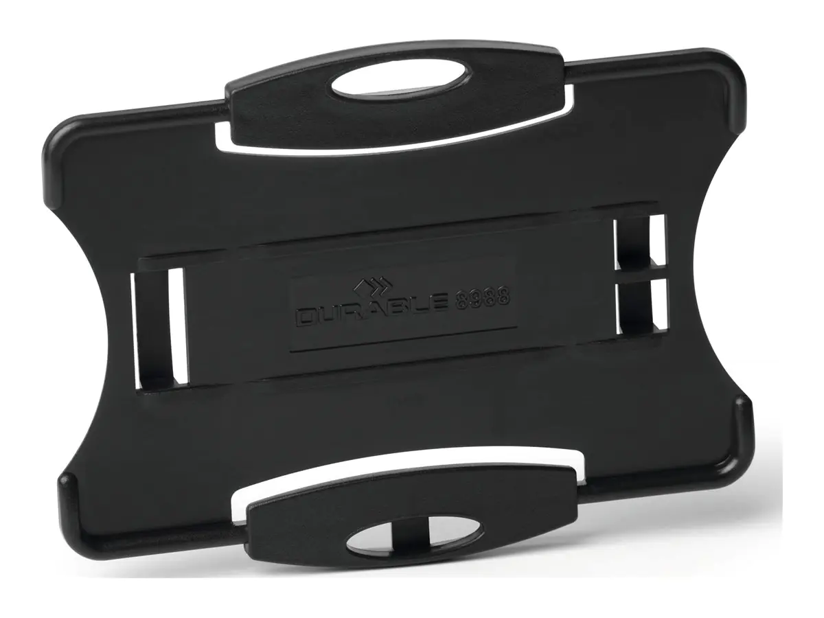 Durable ECO - Kartenhalter - für 54 x 87 mm - Schwarz (Packung mit 10) 898901