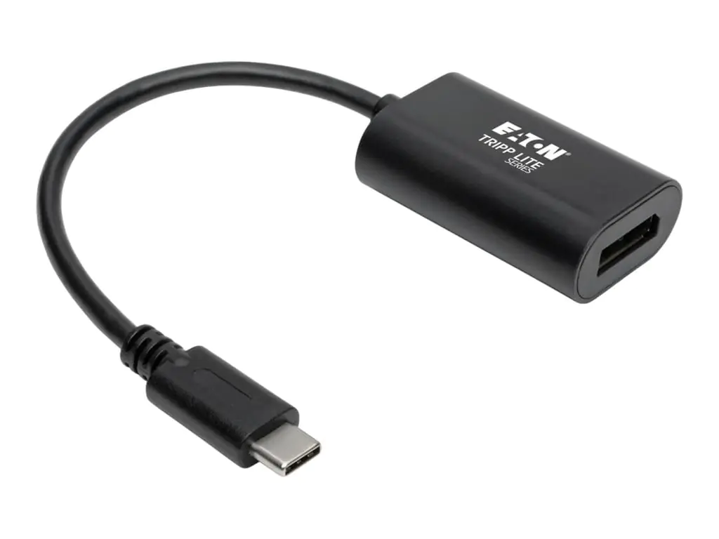 Eaton Tripp Lite U444-06N-DP4K6B USB-C-zu-DisplayPort-Adapter – 4K 60 Hz - Schwarz