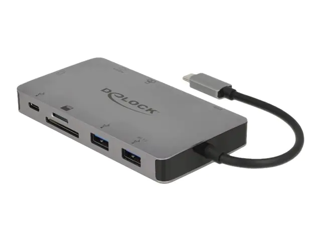 Delock Dockingstation - USB-C - VGA, HDMI 87735