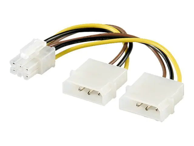 Tecline Netzteil 17000371 15 cm PCI-Express-Stromversorgung, 6-polig (W)