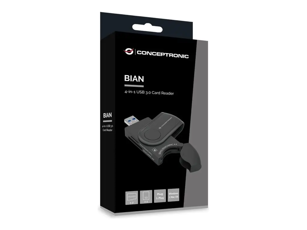 Conceptronic BIAN - Kartenleser (SD, SDHC, SDXC BIAN04B