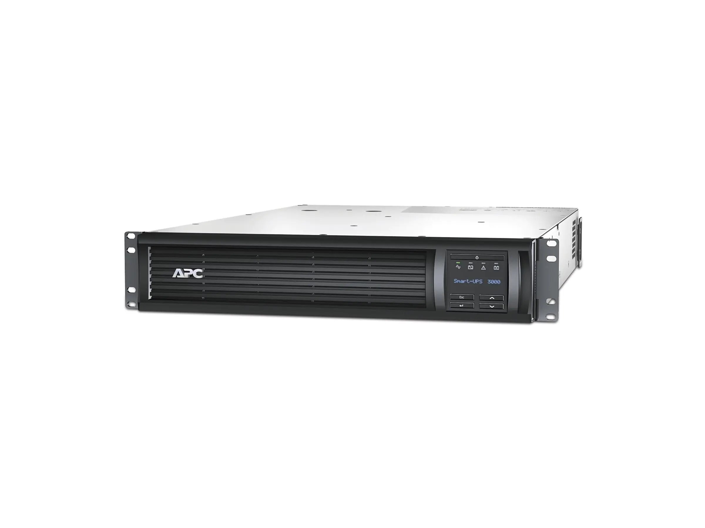 APC Smart-UPS 3000 LCD - USV (Rack - einbaufähig) - Wechselstrom 220/230/240 V - 2.7 kW - 3000 VA - RS-232, USB - Ausgangsanschlüsse: 9 - 2U - für P/N: AR3003, AR3003SP, AR3006, AR3006SP, AR3103, AR3103SP, AR3106, AR3106SP, AR3357X674
