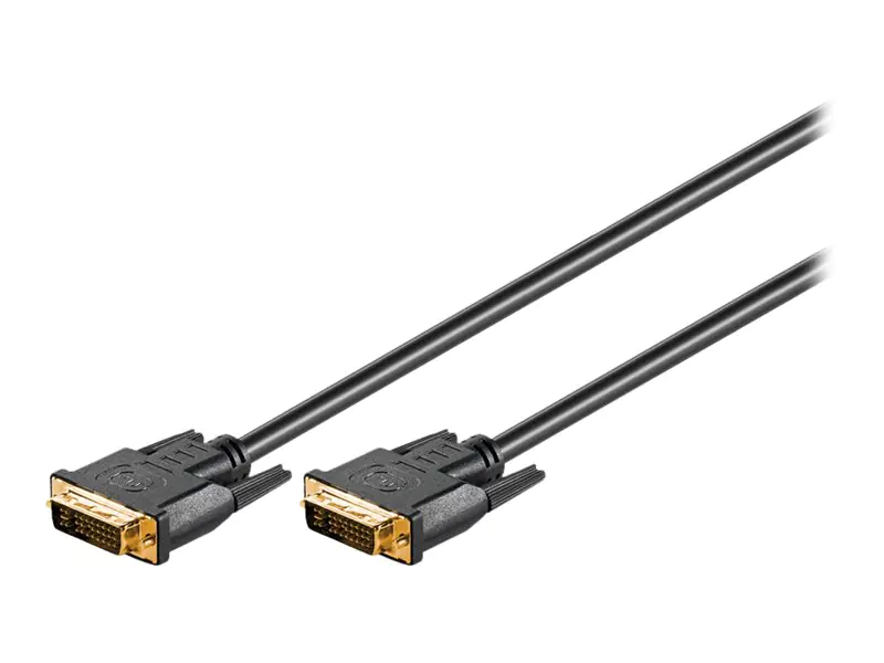 Goobay DVI-Kabel - Dual Link - DVI-I (M) zu DVI-I (M)