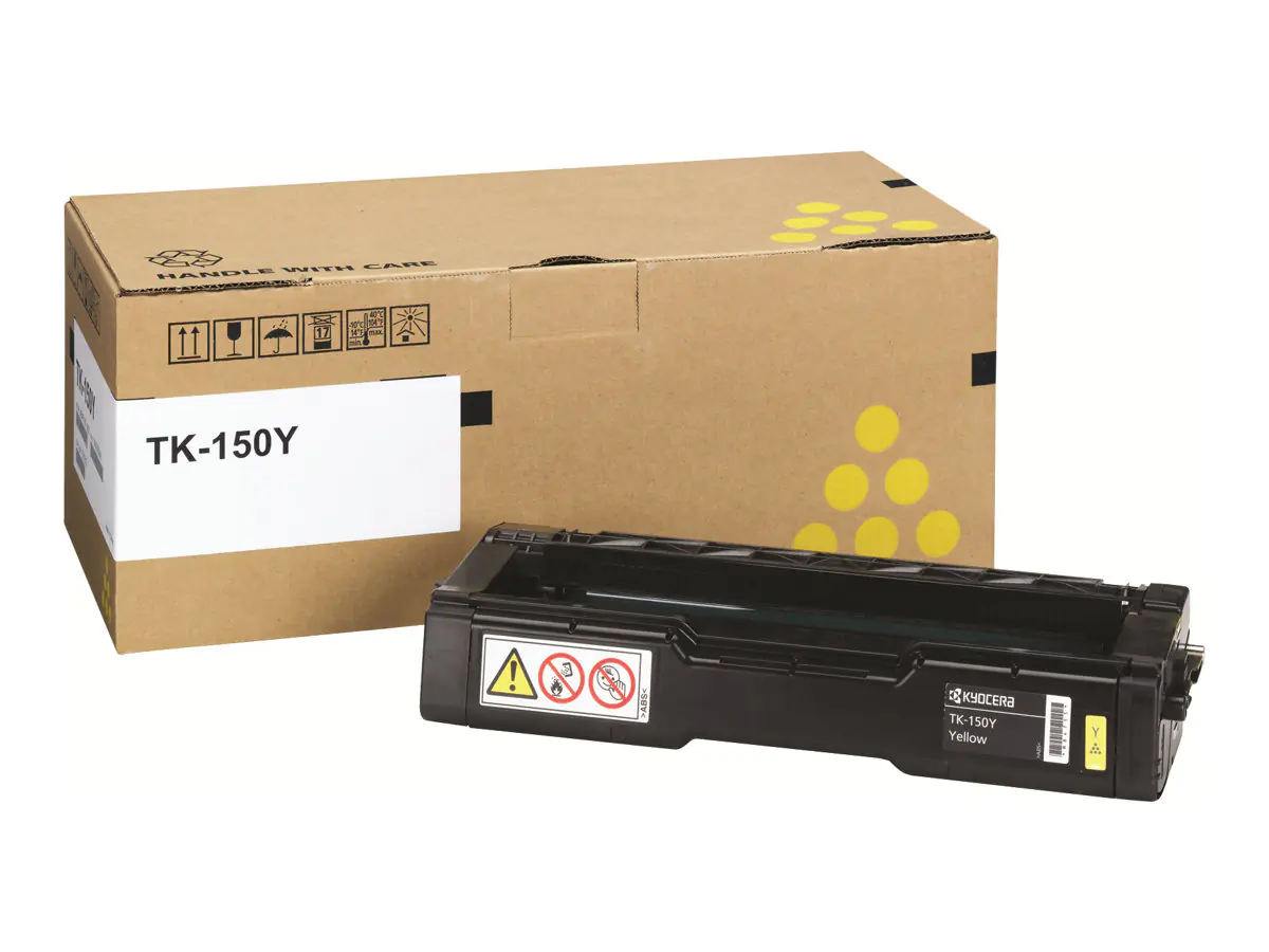 Kyocera Toner 1T05JKANL0 TK-150Y Gelb 6.000 Seiten 1 Stück